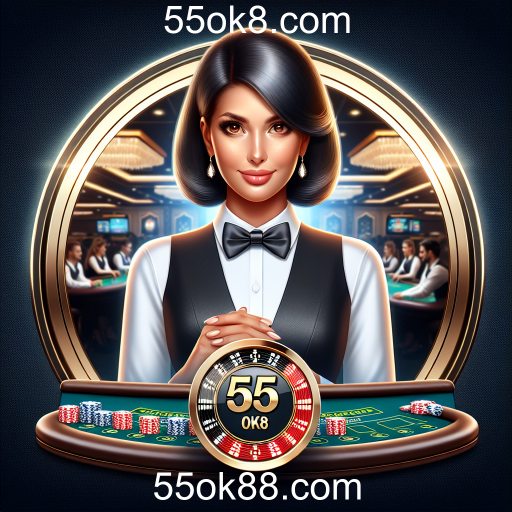 A Experiência de Cassino Ao Vivo em 55ok8.com